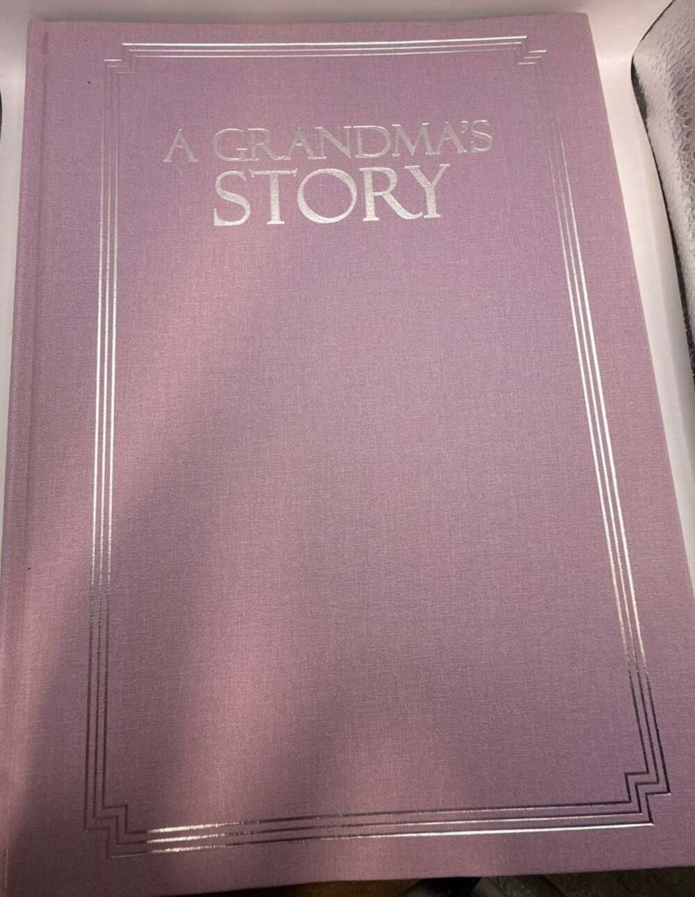 A Grandma's Story Guided Memory Keepsake Journal Hardcover